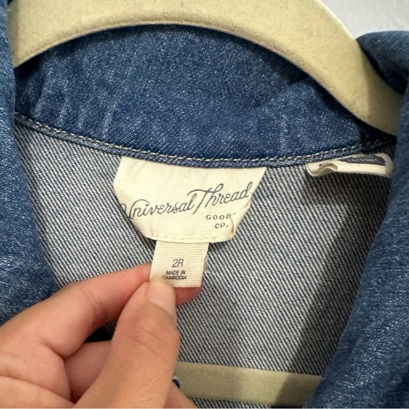 Universal Thread Women's Long Sleeve Denim
Maxi Shirtdress Size 2 - Picture 3 of 6